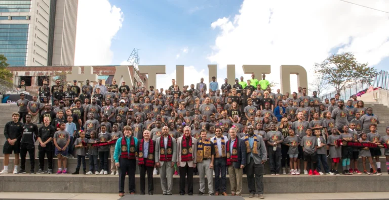 Soccer in the Streets, Atlanta United and MARTA Unveil ‘Station Soccer’