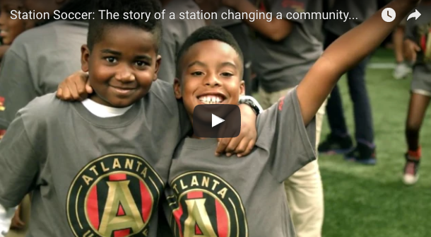 The World’s First Soccer Pitch At A Station (video)