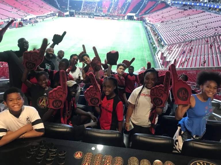 Georgia Power & Atlanta United surprise our West End youth players